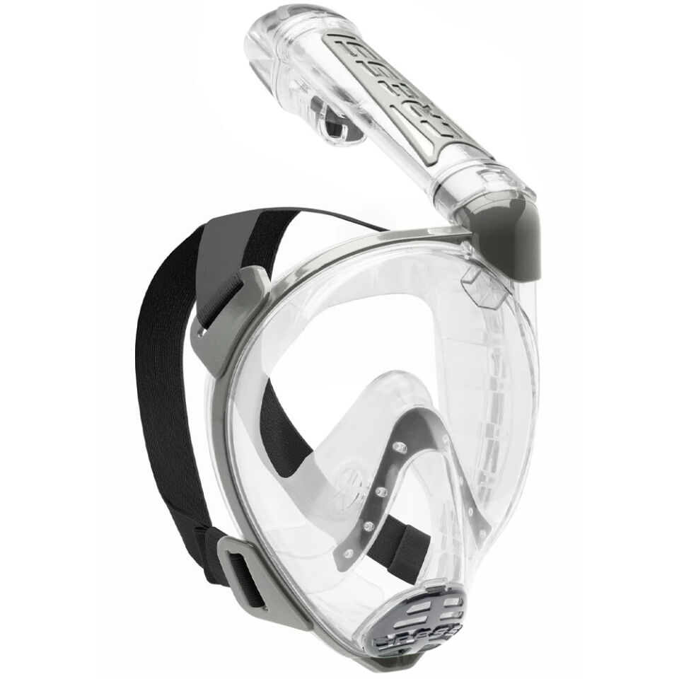 Cressi Duke Tam Yüz Maske CLEAR-SILVER - S - M