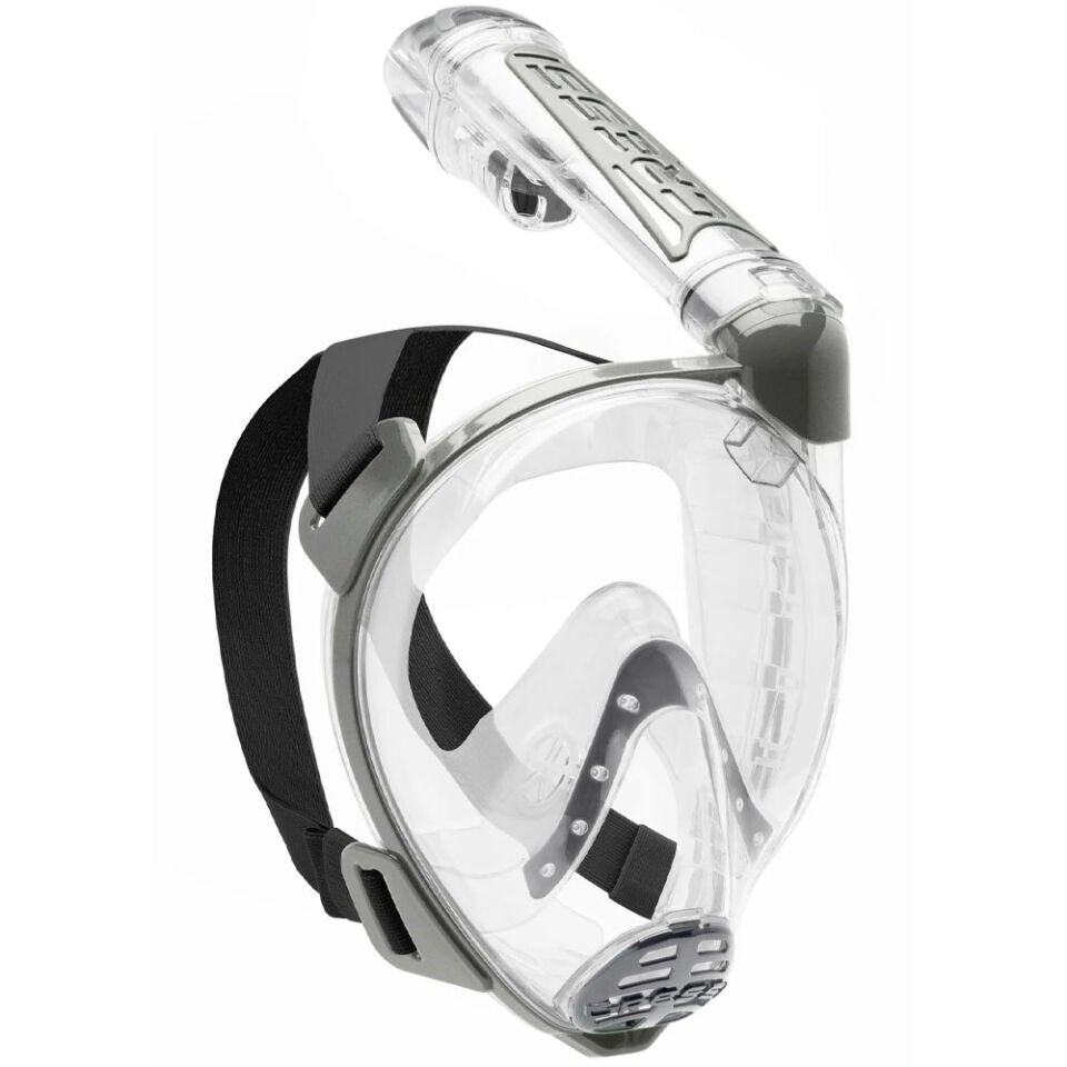 Cressi Duke Tam Yüz Maske CLEAR-SILVER - M - L