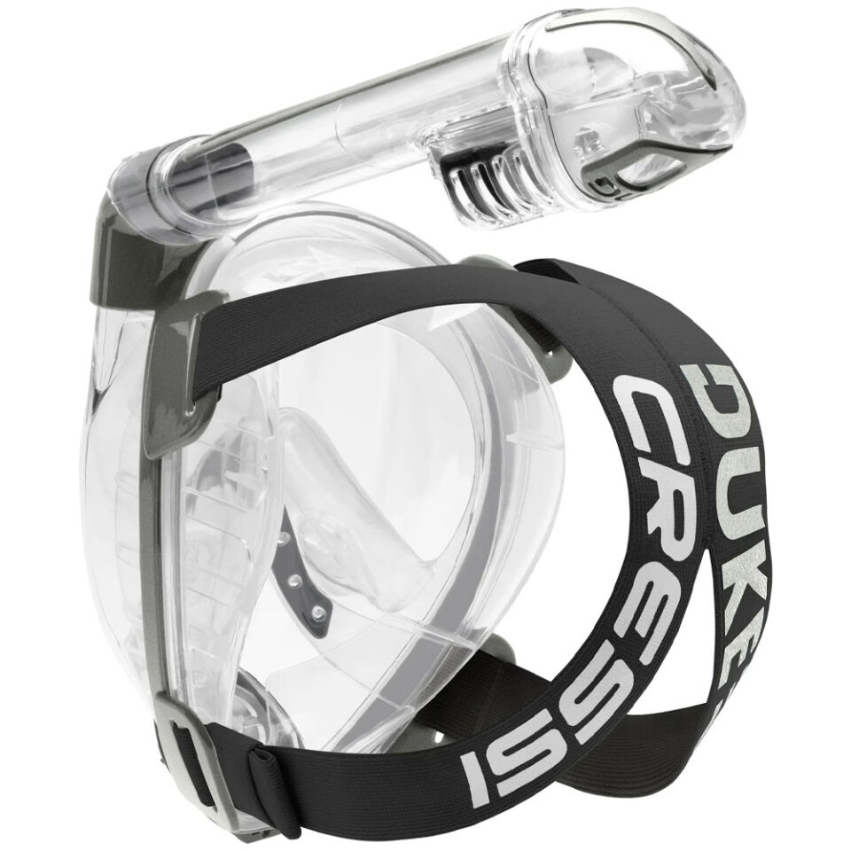 Cressi Duke Tam Yüz Maske CLEAR-SILVER - M - L