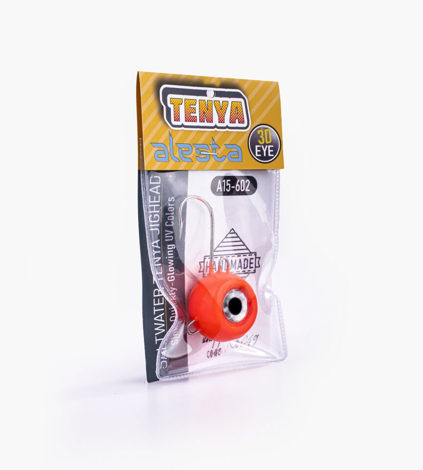 TENYA JIGHEAD 250G X6049 TURUNCU GLOW
