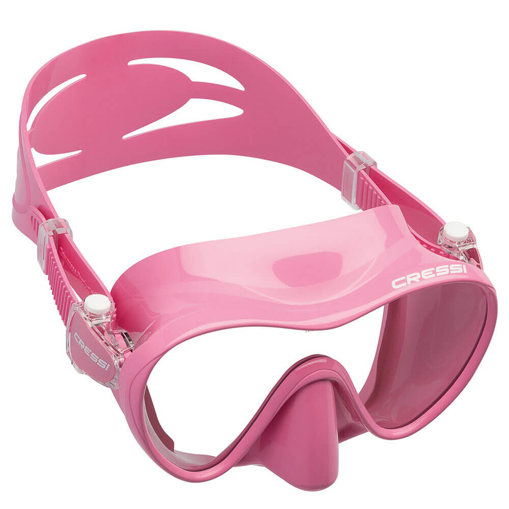Cressi F1 Frameless Dalış Maskesi ÇOCUK - PINK