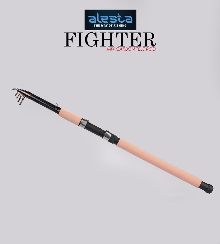 FIGHTER 100 X5000 TELE 270 CM 50-100G MIX KARBON
