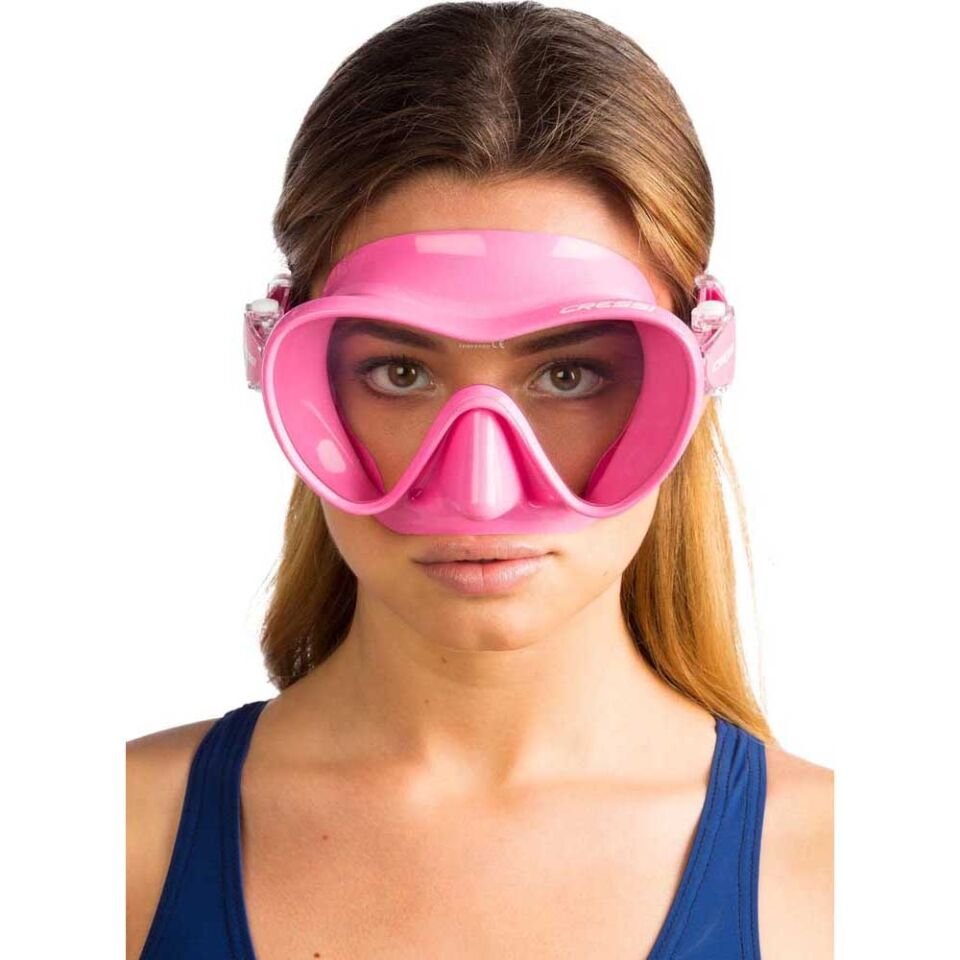 Cressi F1 Frameless Dalış Maskesi YETİŞKİN - PINK