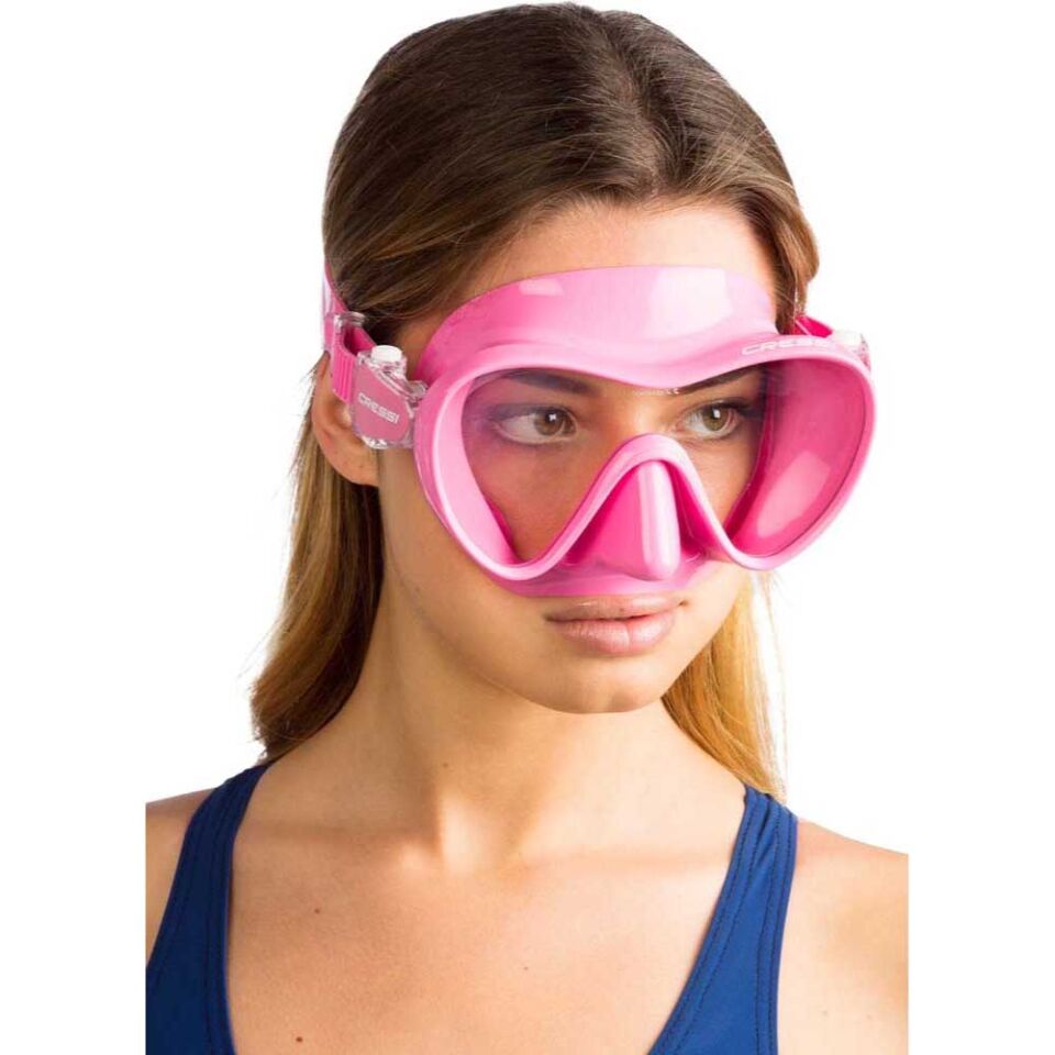 Cressi F1 Frameless Dalış Maskesi YETİŞKİN - PINK
