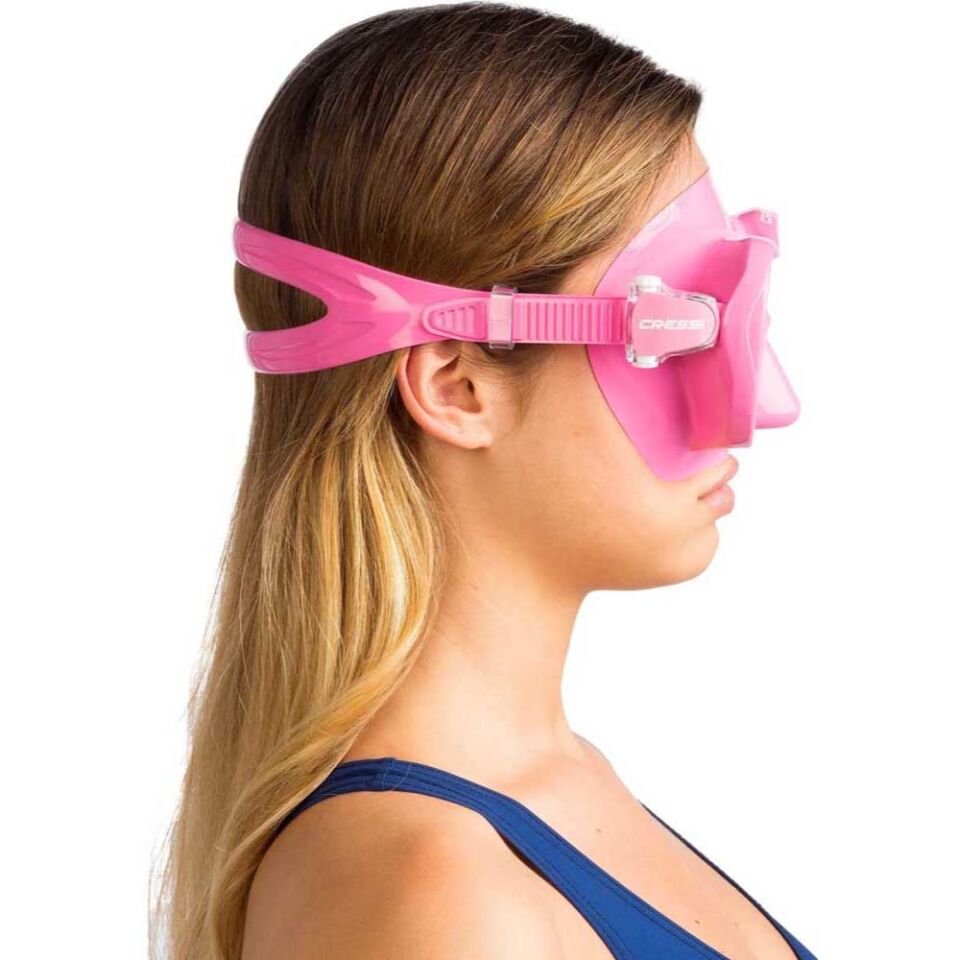 Cressi F1 Frameless Dalış Maskesi YETİŞKİN - PINK
