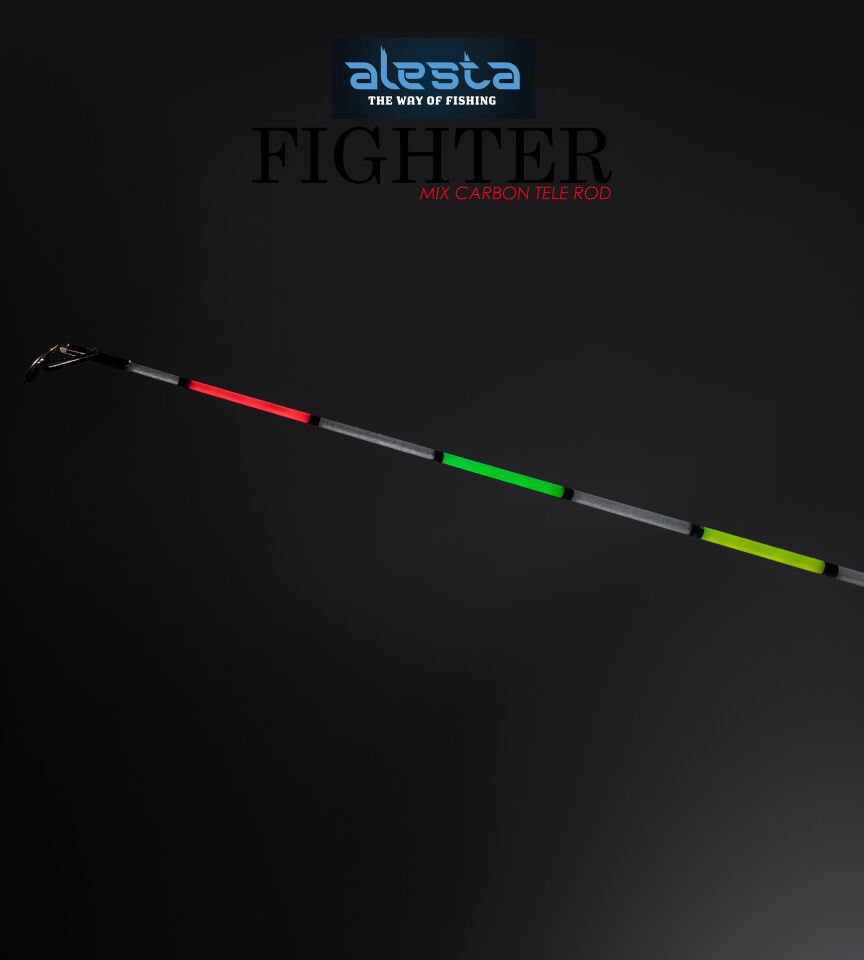 FIGHTER 100 X5000 TELE 300 CM 50-100G MIX KARBON