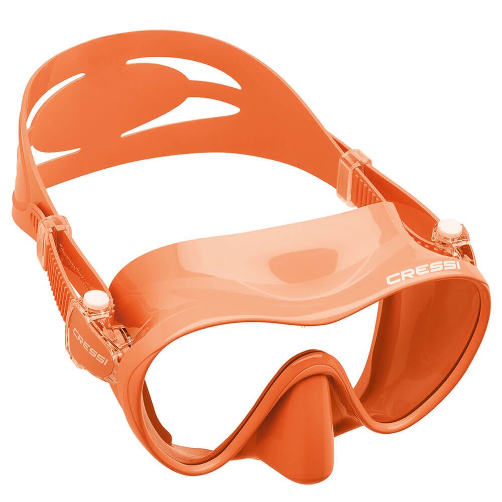 Cressi F1 Frameless Dalış Maskesi YETİŞKİN - Orange