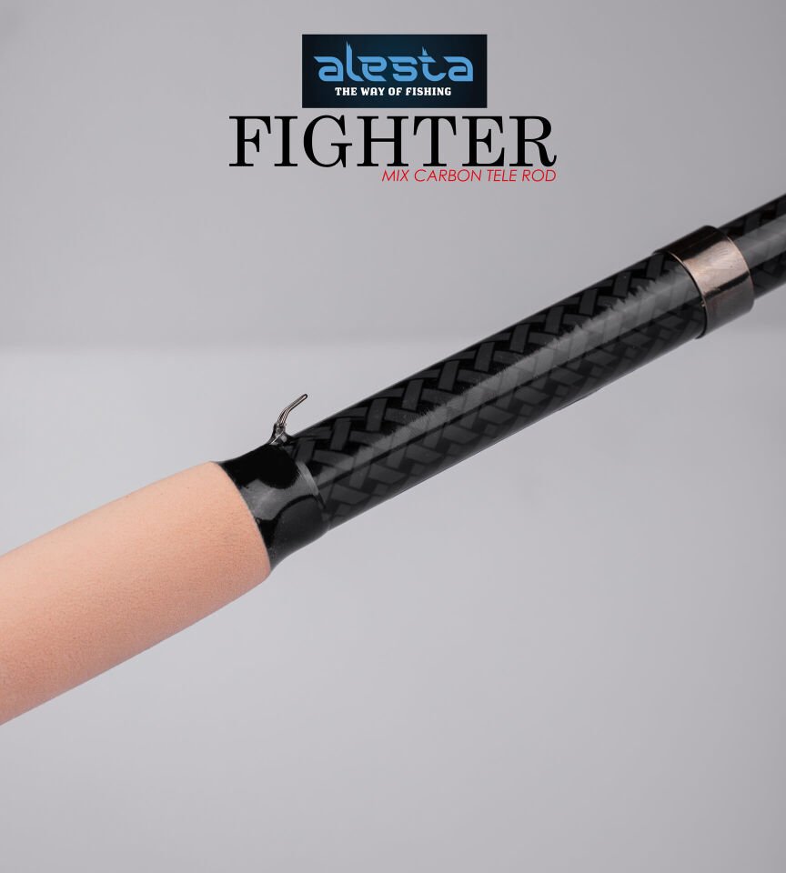 FIGHTER 100 X5000 TELE 350 CM 50-100G MIX KARBON