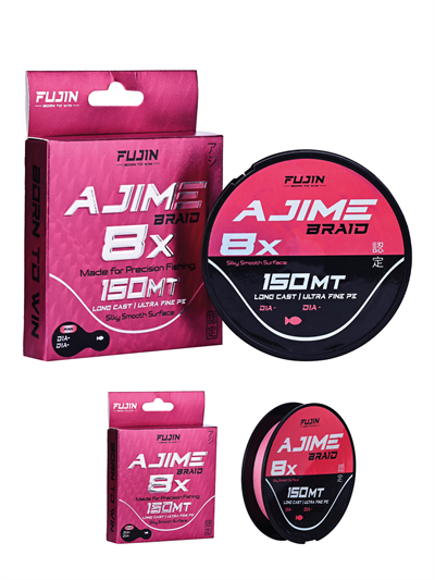 Fujin Ajime Braid 8x 150mt Pink İp
