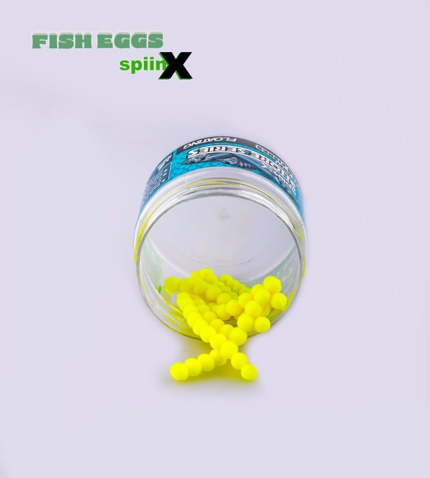 SPIINX EGG 6MM 70P SEA MIX UV HOT YELLOW KUTULU