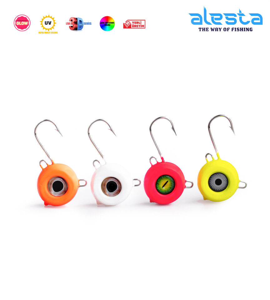 TENYA JIGHEAD 300G X6049 BEYAZ GLOW