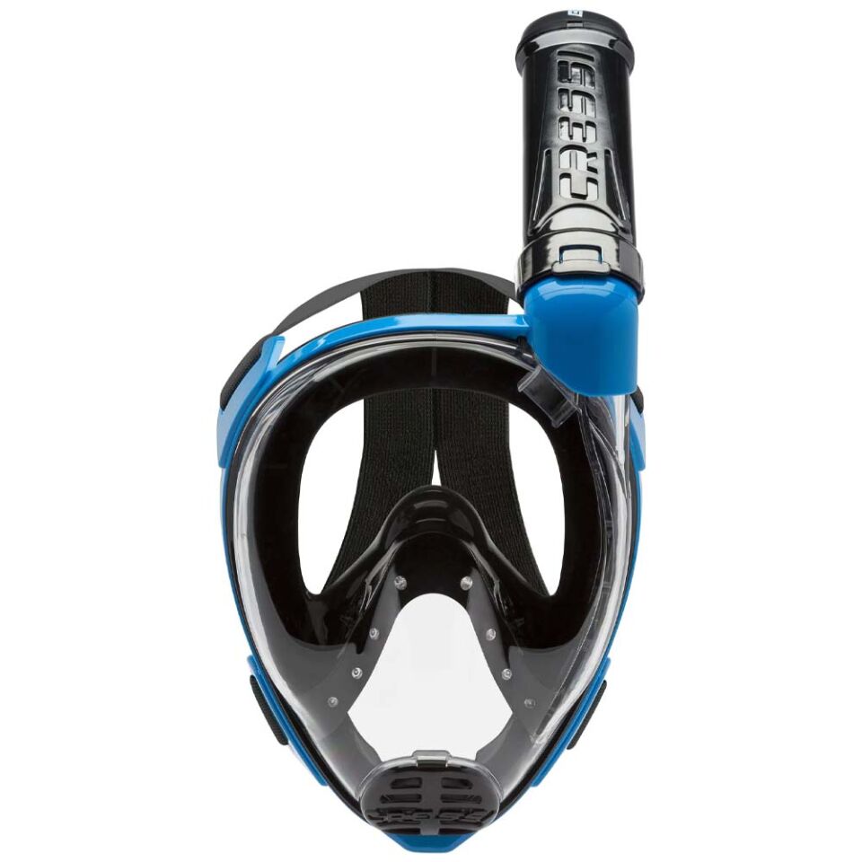 Cressi Baron Tam Yüz Maske BLACK-BLUE - S - M