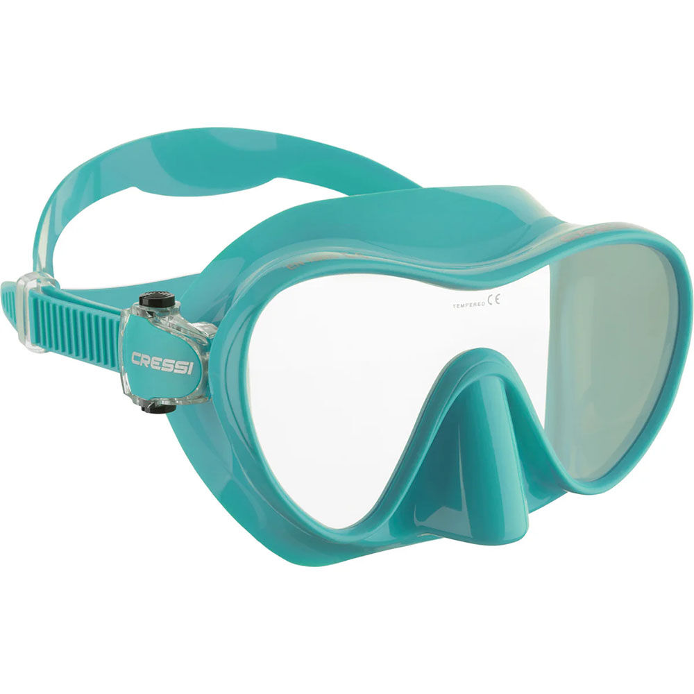 Cressi F1 Frameless Dalış Maskesi YETİŞKİN - AQUAMARINE
