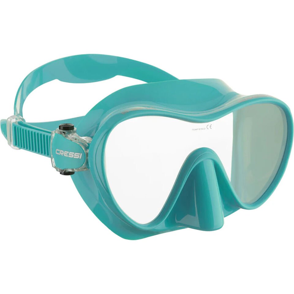 Cressi F1 Frameless Dalış Maskesi YETİŞKİN - AQUAMARINE