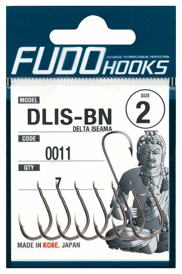 Fudo 0011 Delta Iseama Tırtıklı Pala Black Nikel İğne