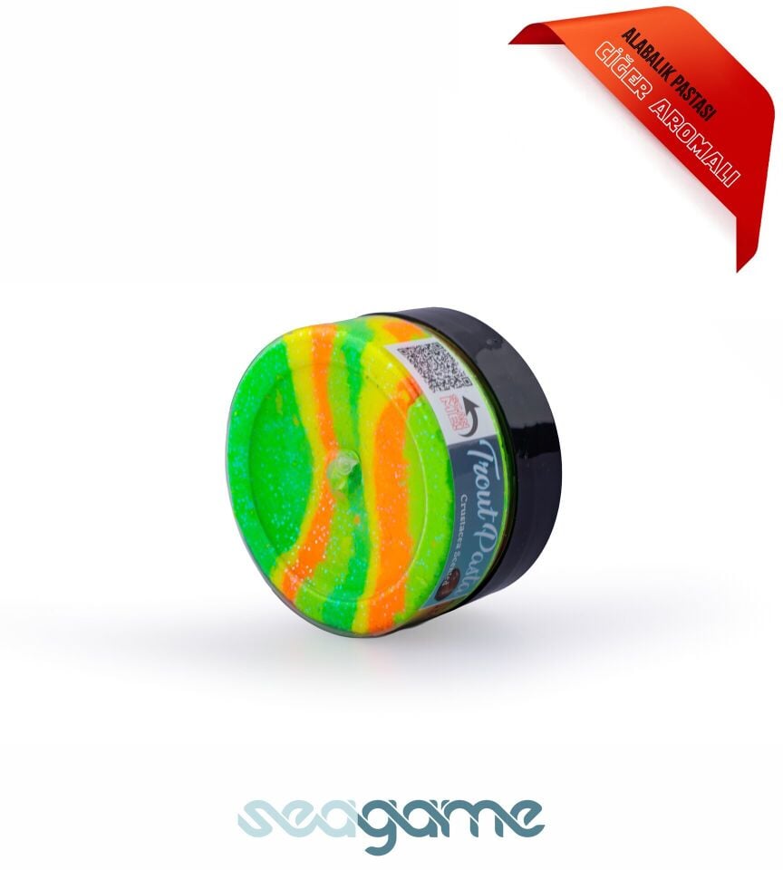 SEAGAME TROUT PASTA ALABALIK HAMURU CİĞER GÖKKUŞAĞI 50G