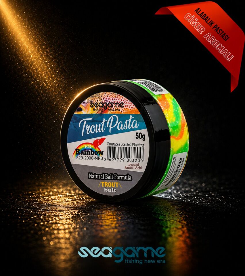 SEAGAME TROUT PASTA ALABALIK HAMURU CİĞER GÖKKUŞAĞI 50G