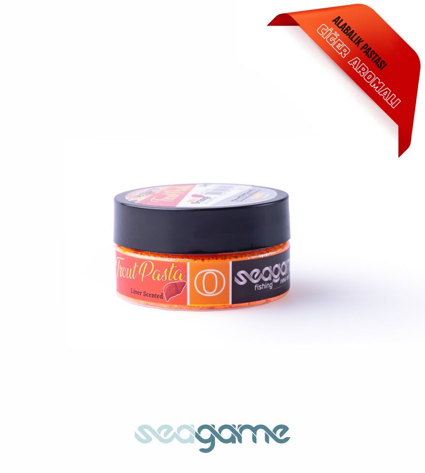 SEAGAME TROUT PASTA ALABALIK HAMURU CİĞER TURUNCU 50G