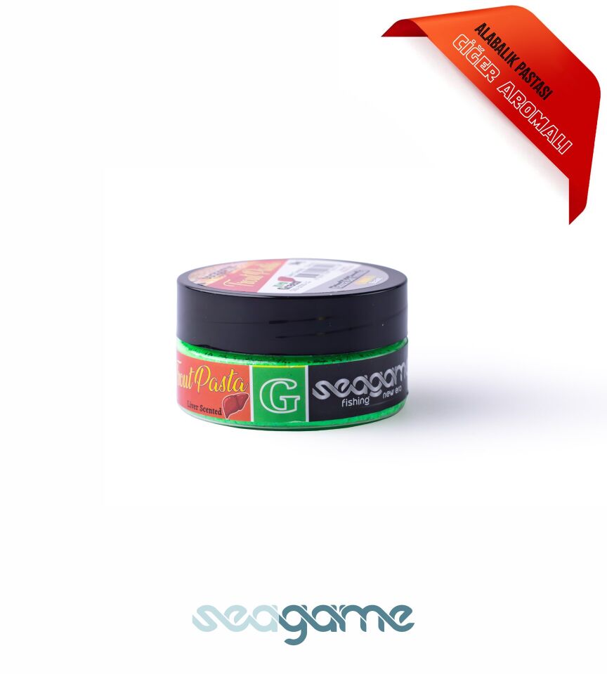 SEAGAME TROUT PASTA ALABALIK HAMURU CİĞER YEŞİL 50G