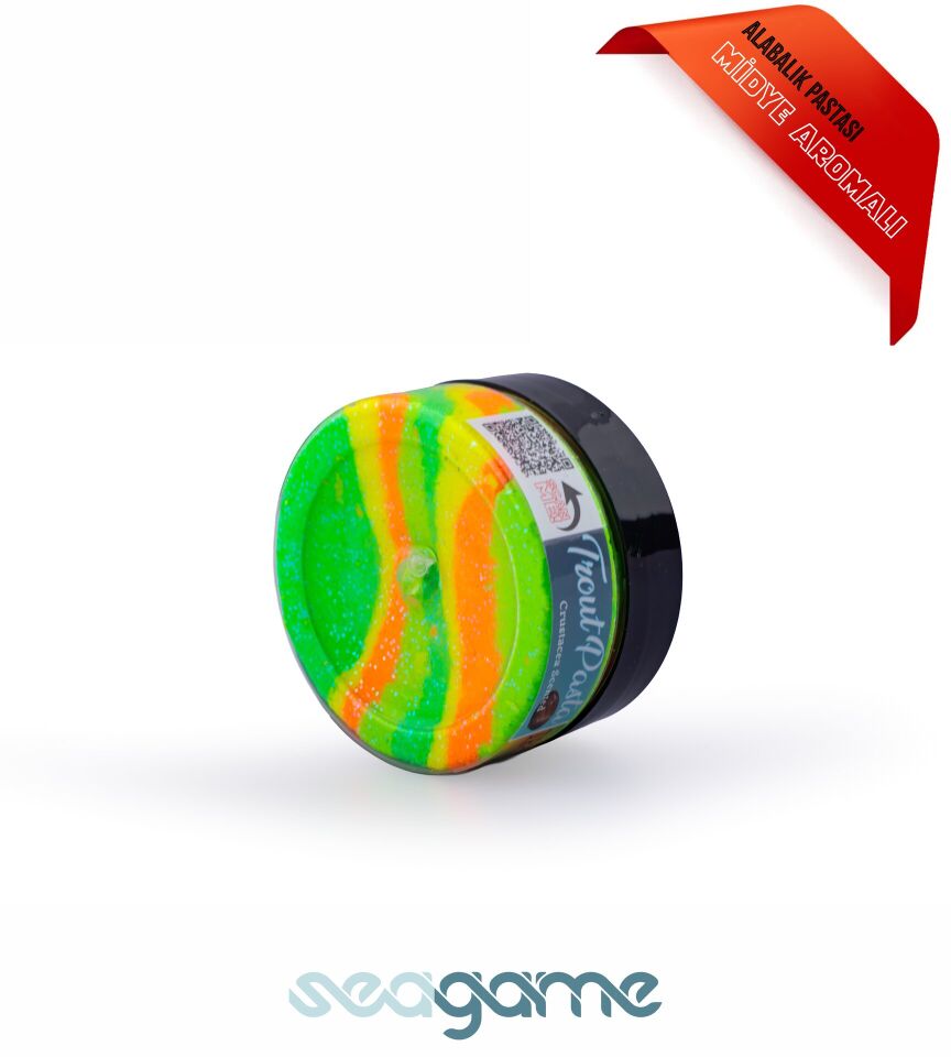 SEAGAME TROUT PASTA ALABALIK HAMURU MİDYE GÖKKUŞAĞI 50G