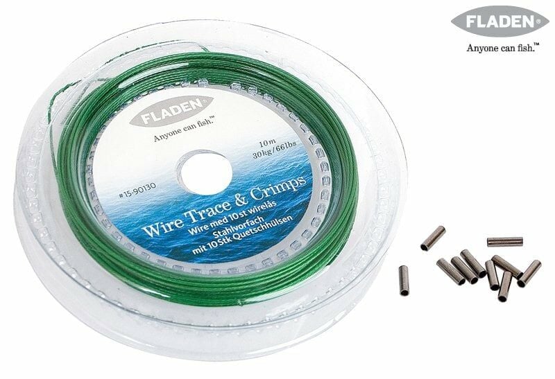 Fladen Çelik Tel Makara 10M - Yeşil