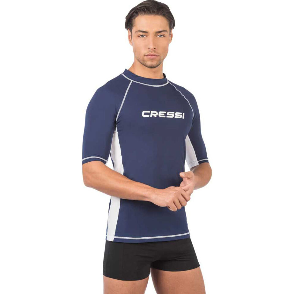 Cressi Rash Guard Man T-Shirt Dark Blue - L - NO:4