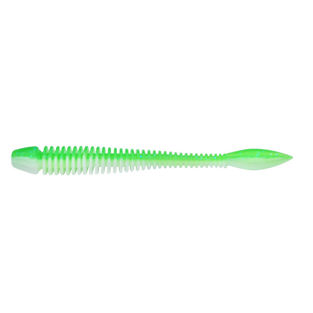 Berkley Powerbait Flail Suni Yem 50MM - SPRING GREEN  - WHITE