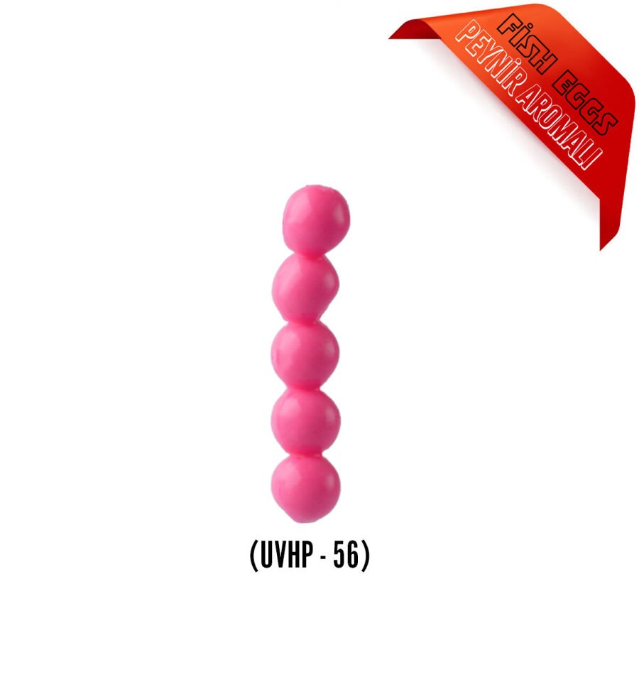 SPIINX FISH EGGS 10MM 25P CHEDDAR UV HOT PINK 56 KUTULU