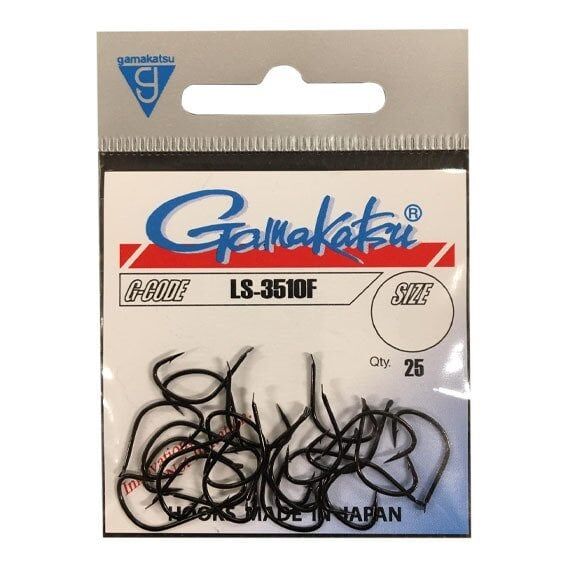 T.GAMAKATSU Hook LS-3510F (Siyah) NO:6