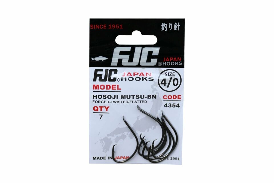 FJC4354 HOSOJI MUTSU BLACK NIKEL