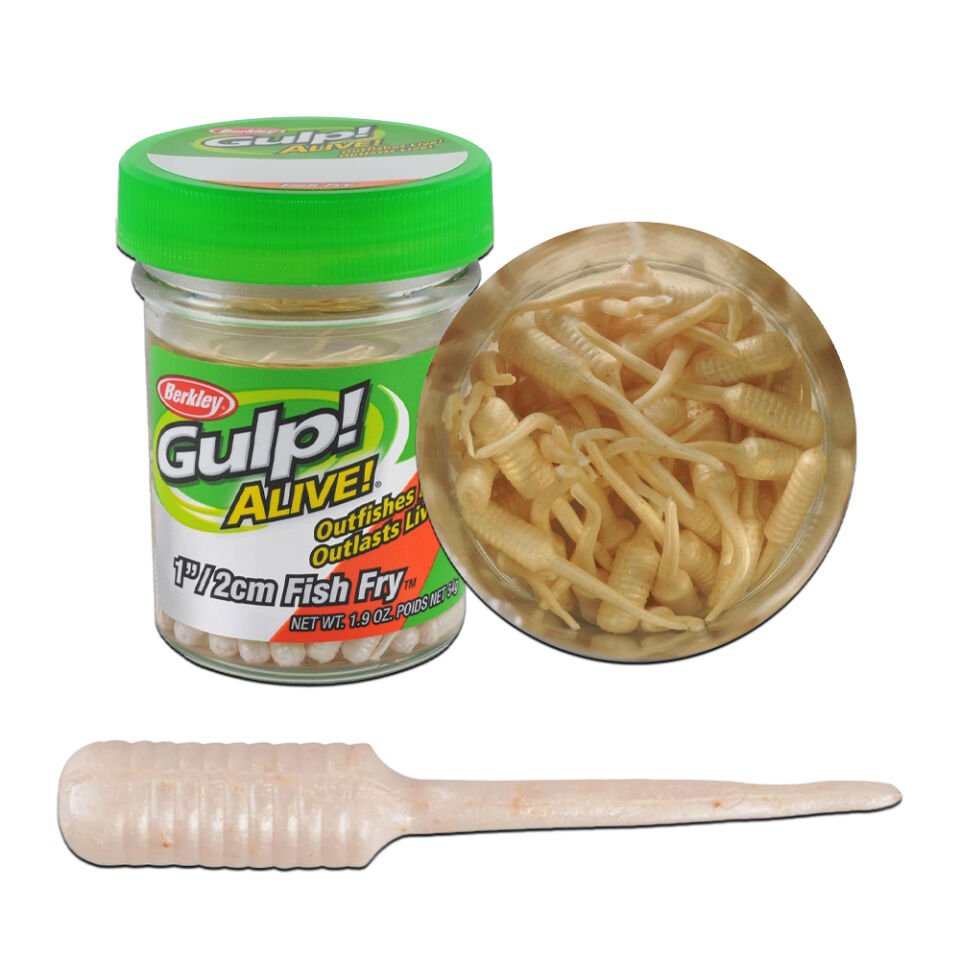 Berkley Gulp Alive Fish Fry 2CM - LUMA GLOW