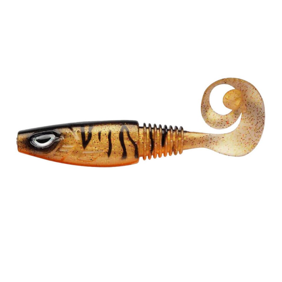 Berkley Sick Curl Sahte Yem 8CM - MOTOR OIL BURBOT