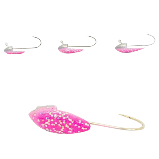 34 (Thirty Four) Glitter Head 2.5g Pink Glow