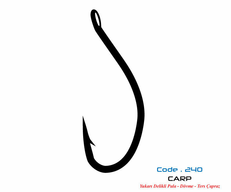 2401 CARP #4 BLACK NIKEL 10P