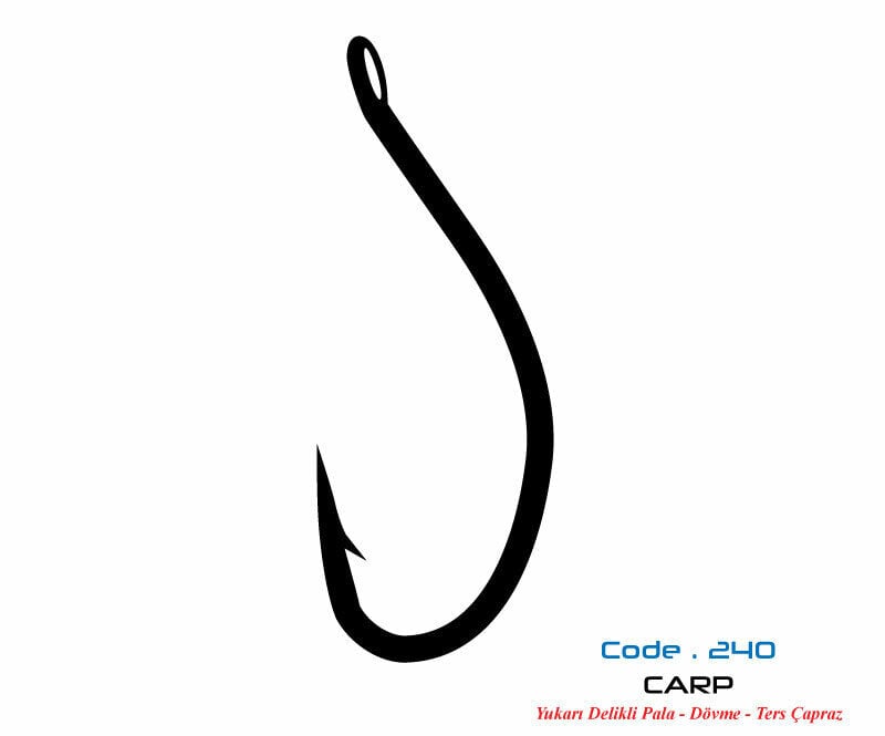 2401 CARP #4 BLACK NIKEL 10P