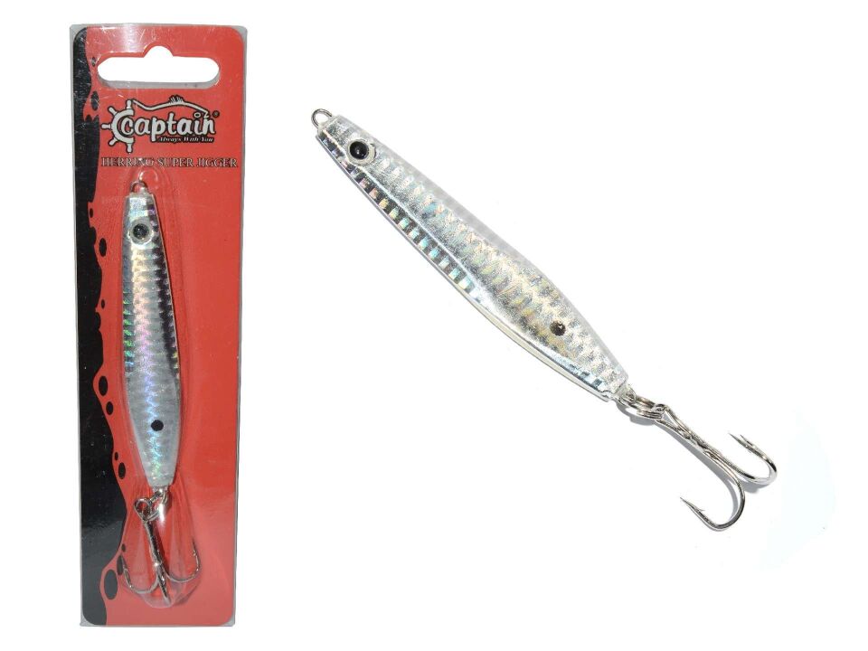 Captain 3622 Herring Süper Jigger 60gr Light Jig Suni Yem