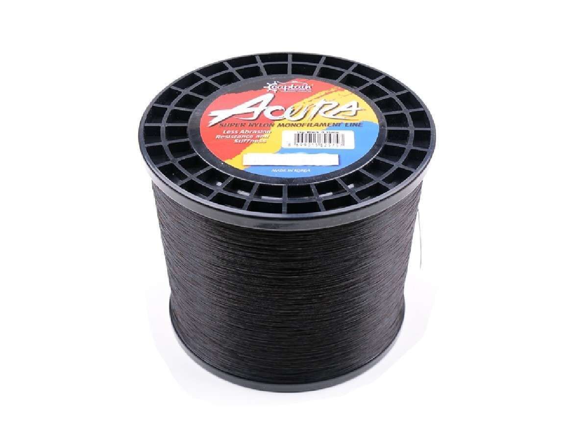 Captain Acura 1kg Bobin Misina Siyah Standart - 0.30 MM