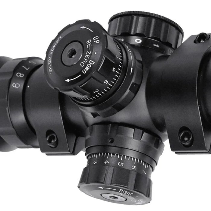 BARSKA 3-9X42 IR,CONTOUR  Tüfek Dürbünü