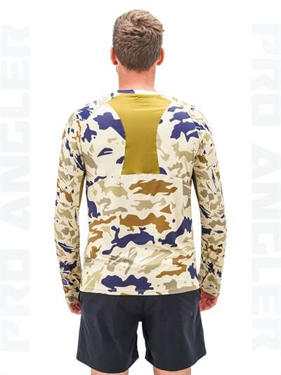 Fujin Pro Angler S24 T-Shirt Narural Camo