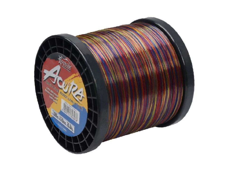 Captain Acura 1000mt Monofilament Misina Ebruli Standart - 0.30 MM