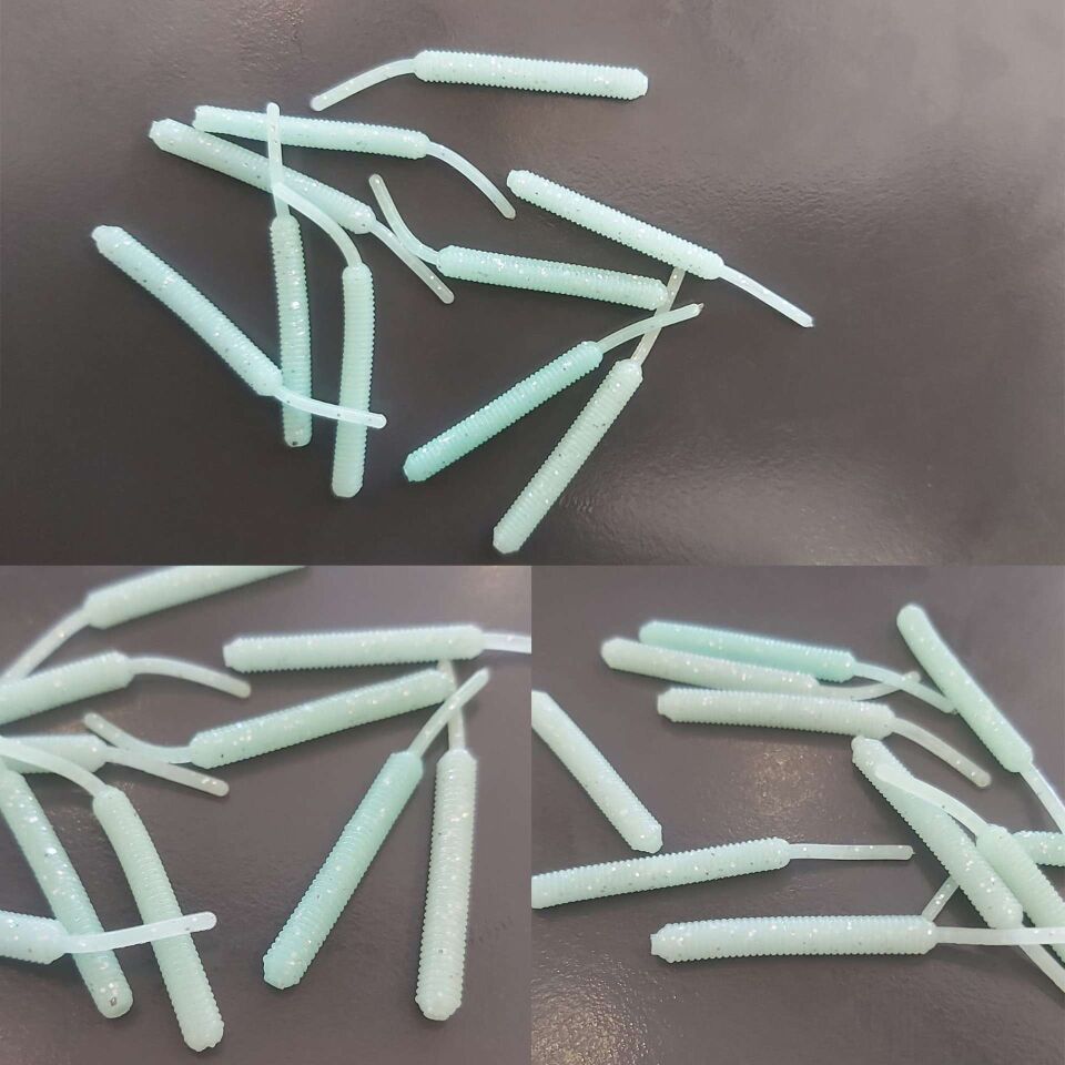 Mutant 3513 Serpentine 5cm Aromalı LRF Silikon Suni Yem 10lu Paket 322