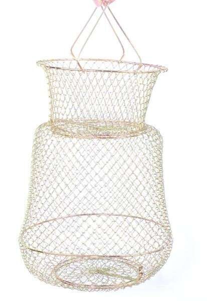 Captain Tel Livar Balık Sepeti 12mm Göz Standart - 45X55 CM