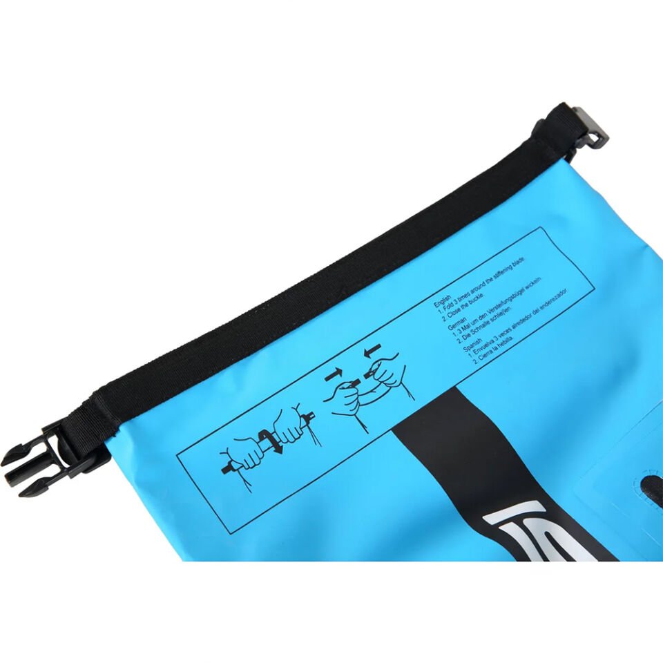 Cressi Premium Dry Bag 20L - BLACK - AZURE