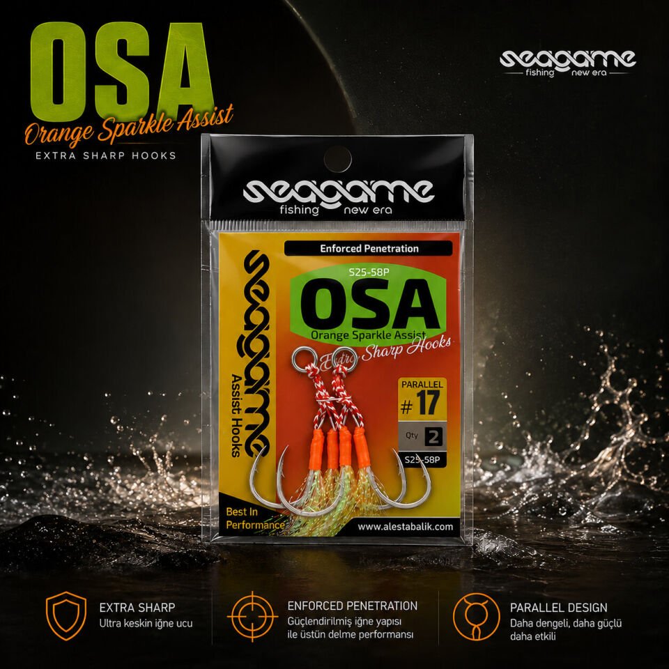 ORANGE SPARKLE ASSIST OSA PARALLEL 2P #17