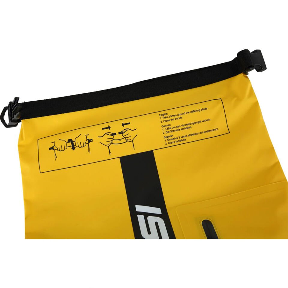 Cressi Premium Dry Bag BLACK - YELLOW - 20L