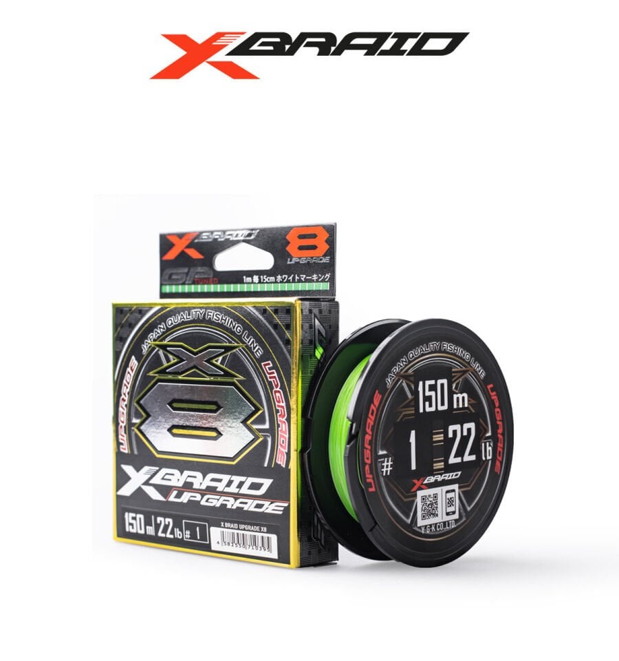 YGK X006 UPGRADE PE X8 150M 10KG 0.165