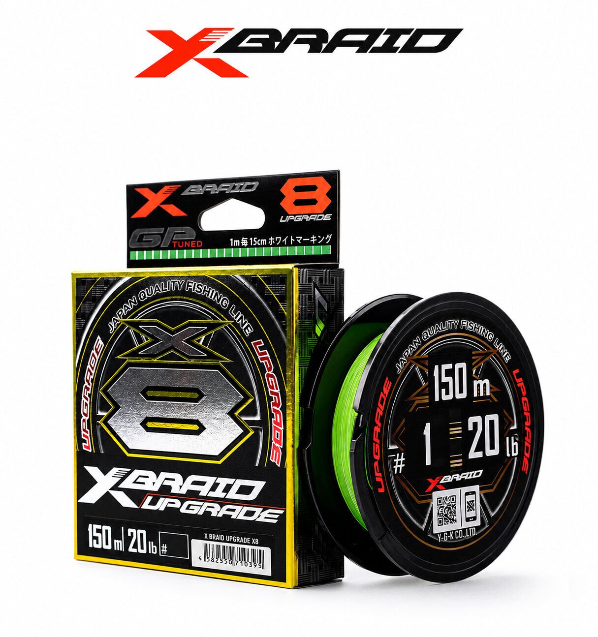 YGK X006 UPGRADE PE X8 150M 10KG 0.165