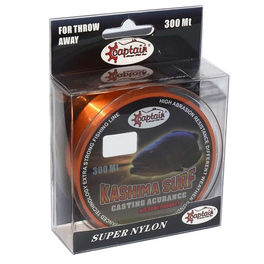 Captain Kashima Surf 300mt Monofilament Misina Oranj Standart