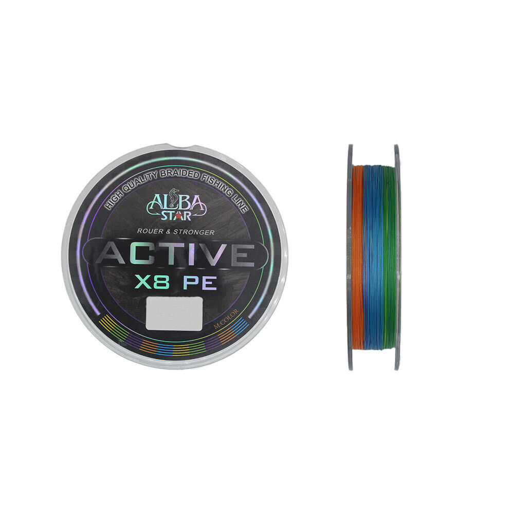 Albastar Active 8x İp Misina MULTICOLOR - 0.13MM - 150M - 13.2KG