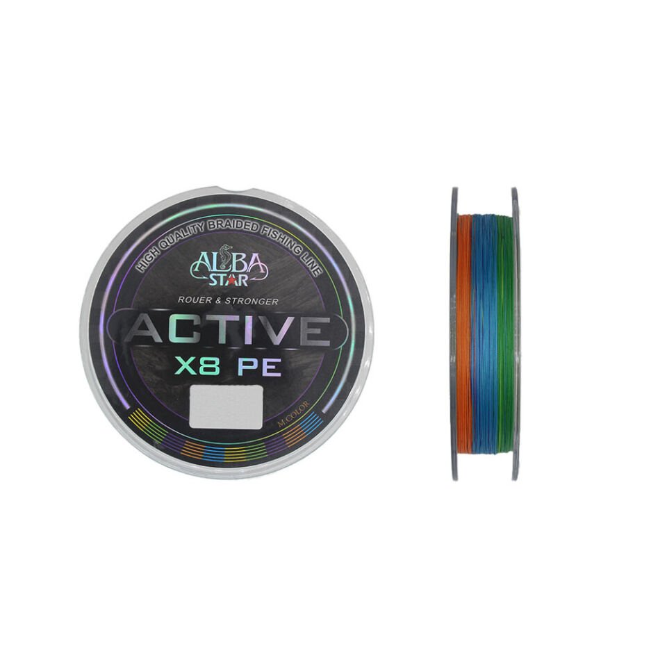 Albastar Active 8x İp Misina MULTICOLOR - 0.13MM - 150M - 13.2KG